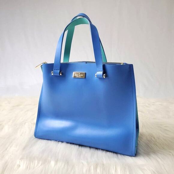 Like New Kate Spade New York Nelle Tote Satchel Shoulder Bag Purse - Picture 5 of 14